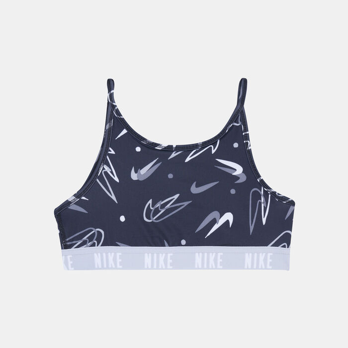 Nike Kids' Dri-FIT Trophy Sports Bra (Older Kids) Black Nike Kids' Dri-FIT Trophy Sports Bra (Older Kids) Black image number 0