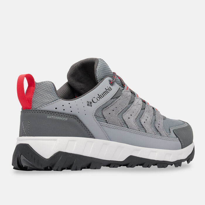 Columbia Men's Strata Trail Low Waterproof Boots Grey image number 2