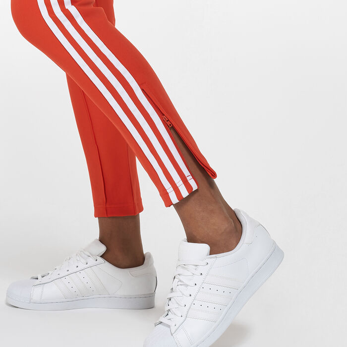 Buy Adidas Primeblue SST Track Pants In Red