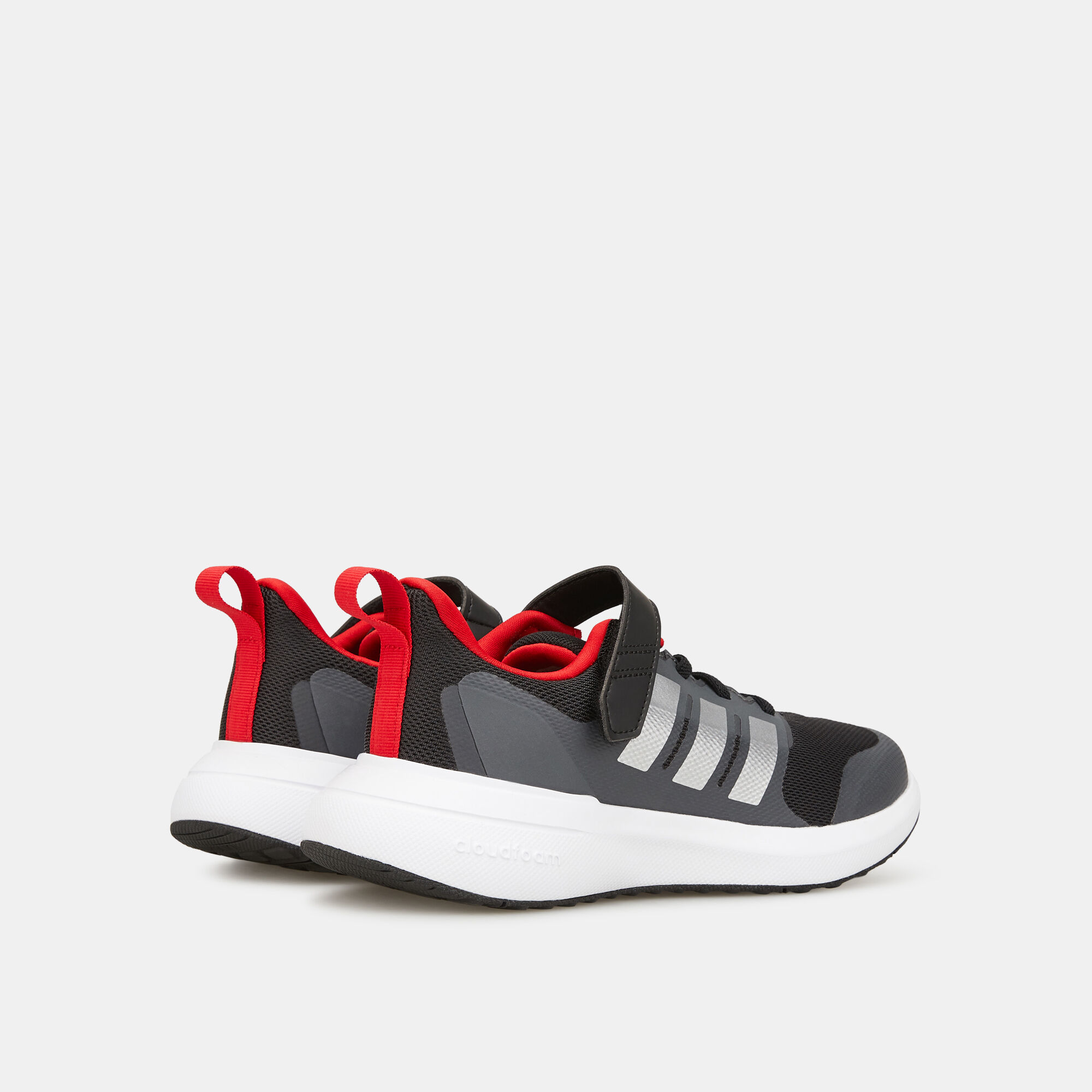 Kids FortaRun 2.0 Cloudfoam Velcro Shoes Black adidas in KSA SSS