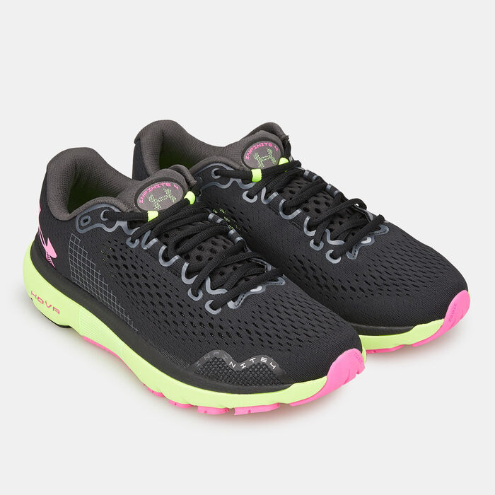 Under Armour Men's UA HOVR™ Infinite 4 Running Shoe Black Under Armour Men's UA HOVR™ Infinite 4 Running Shoe Black image number 2