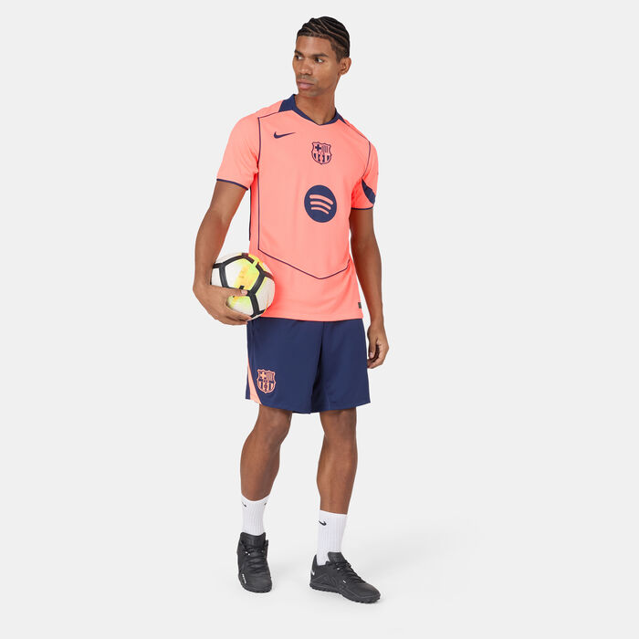 Nike Men's FC Barcelona Football Top Orange image number 2