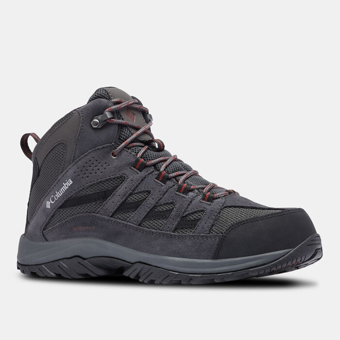 Columbia Men's Crestwood II Mid Waterproof Hiking Shoes Grey Columbia Men's Crestwood II Mid Waterproof Hiking Shoes Grey image number 1