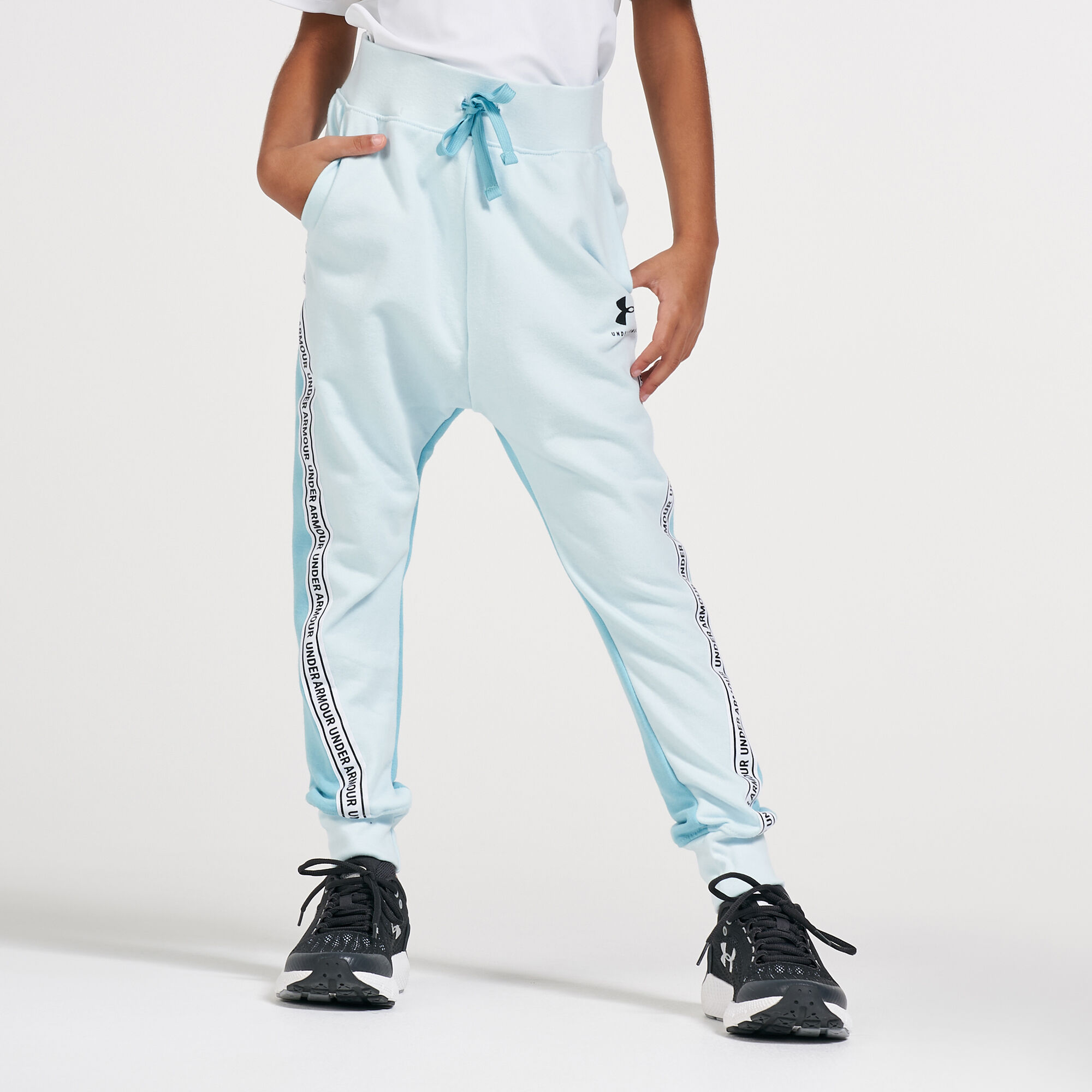 Kids under armour sweatpants deals