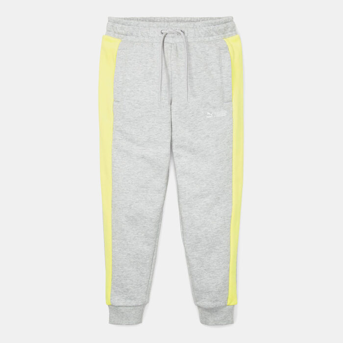 PUMA Kids' X SpongeBob T7 Track Pants Grey PUMA Kids' X SpongeBob T7 Track Pants Grey image number 0