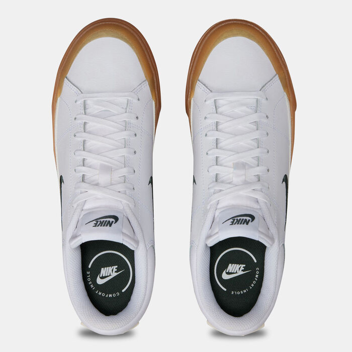 Nike Women's Court Legacy Lift Shoes White Nike Women's Court Legacy Lift Shoes White image number 4
