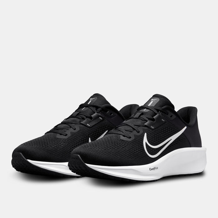 Nike Men's Quest 6 Road Running Shoes Black Nike Men's Quest 6 Road Running Shoes Black image number 1