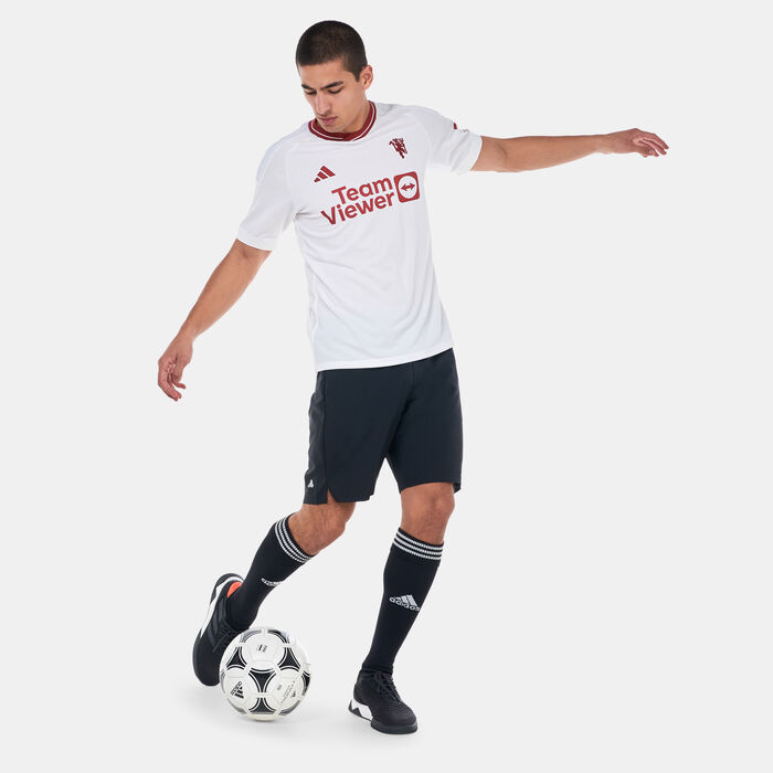 adidas Men's Manchester United Football Third Jersey - 2023/24 White image number 2