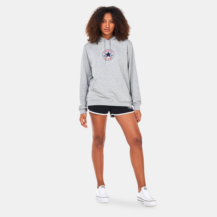 Converse Chuck Taylor All Star Logo Hoodie Grey image number 3