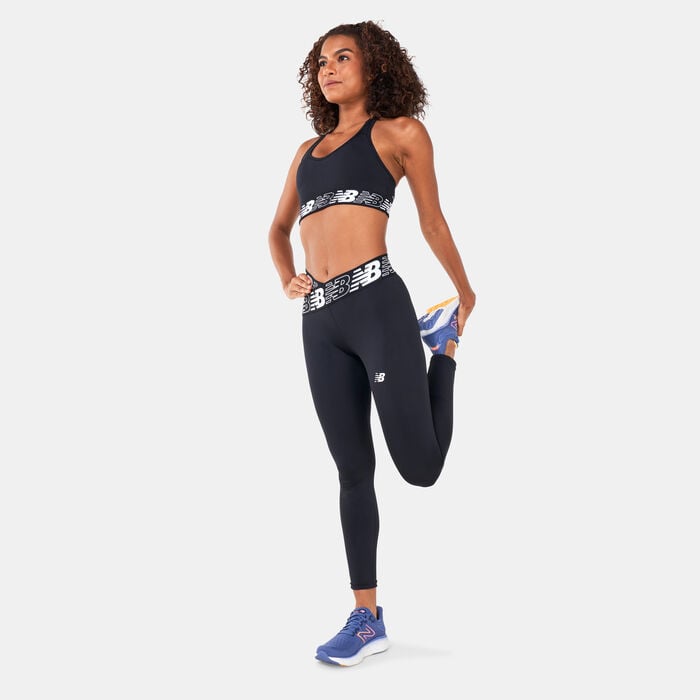 New Balance Women's Relentless Crossover Leggings Black New Balance Women's Relentless Crossover Leggings Black image number 2