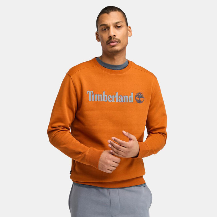 Timberland Men's Kennebec River Logo Sweatshirt Orange Timberland Men's Kennebec River Logo Sweatshirt Orange image number 0
