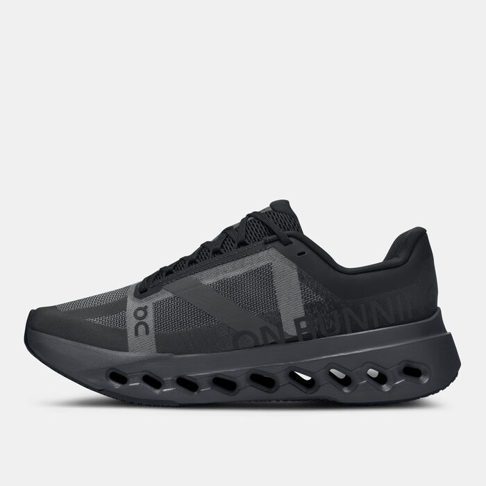 On Women's Cloudsurfer Next Running Shoes Black On Women's Cloudsurfer Next Running Shoes Black image number 2