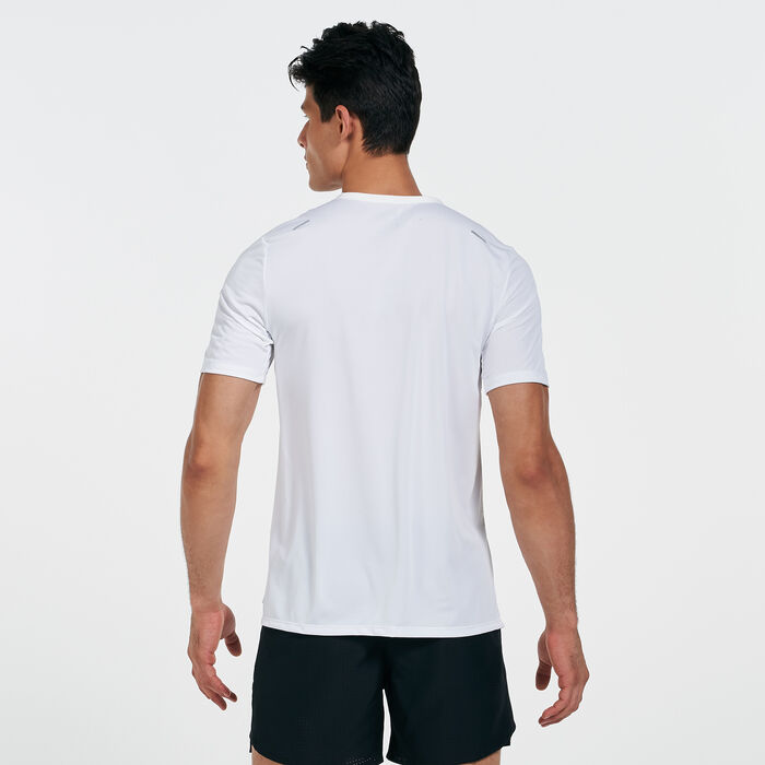 Nike Men's Dri-FIT Rise 365 T-Shirt White Nike Men's Dri-FIT Rise 365 T-Shirt White image number 1