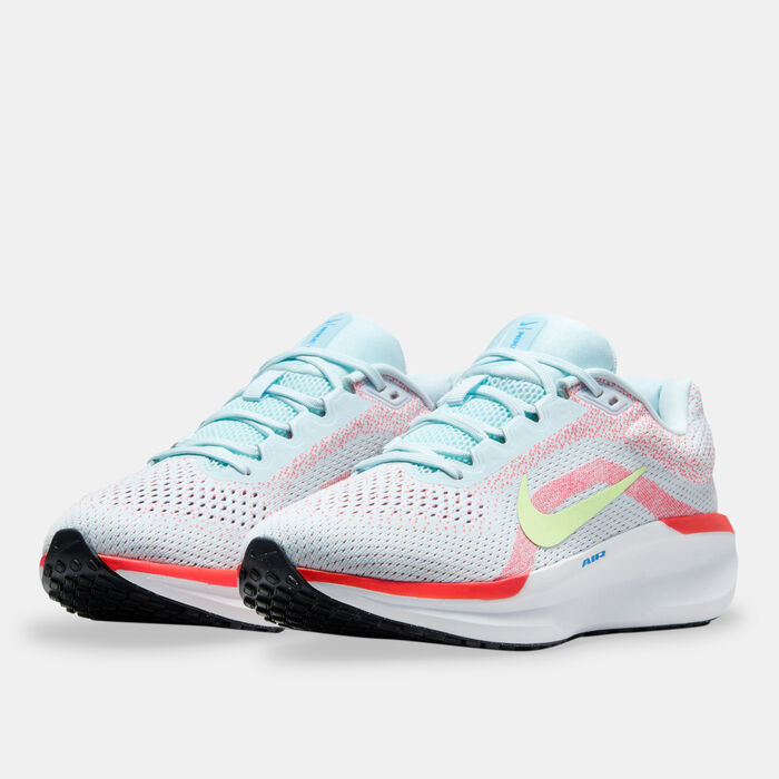 Nike Women's Winflo 11 Road Running Shoes Blue Nike Women's Winflo 11 Road Running Shoes Blue image number 1