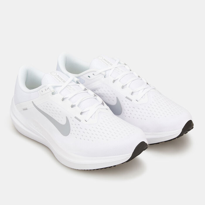 Nike Men's Winflo 10 Road Running Shoe White image number 2