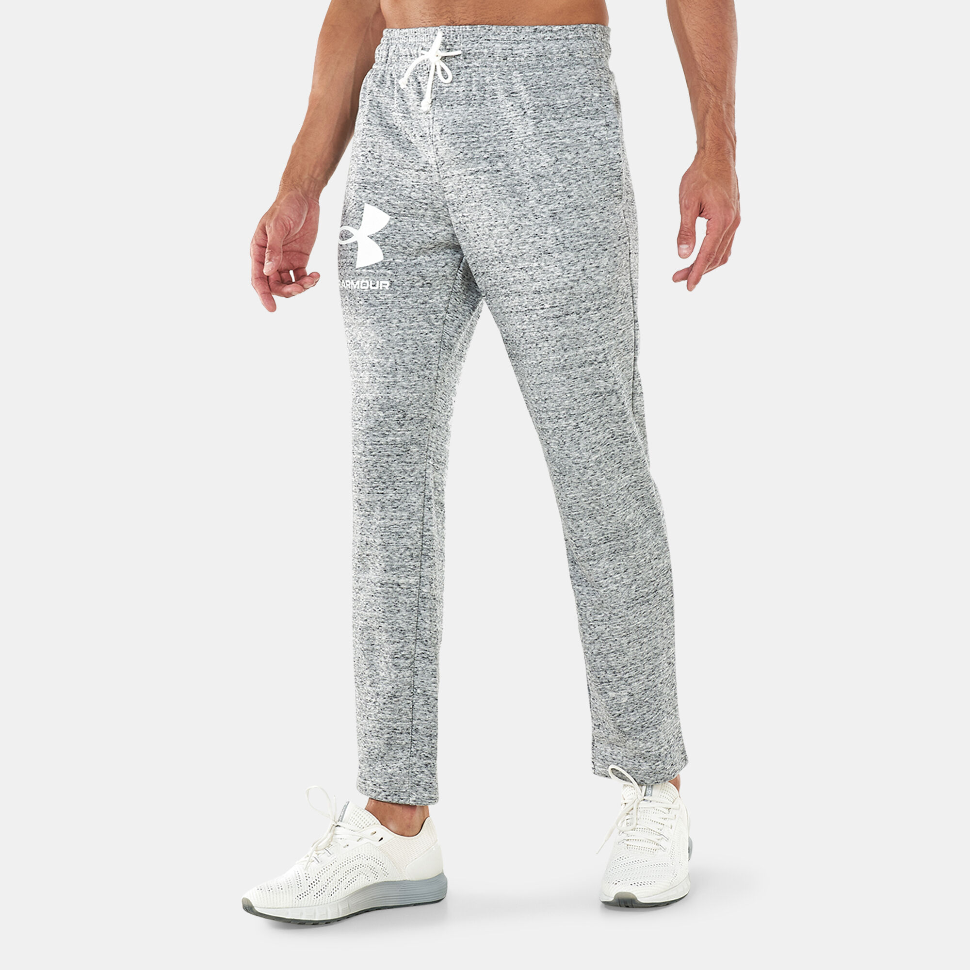 Buy Under Armour Men s UA Rival French Terry Pants White in KSA SSS