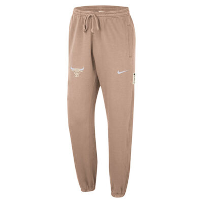 Nike Men's NBA Chicago Bulls Standard Issue City Edition Dri-FIT Pants Brown