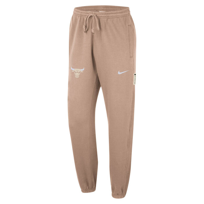 Nike Men's NBA Chicago Bulls Standard Issue City Edition Dri-FIT Pants Brown image number 0