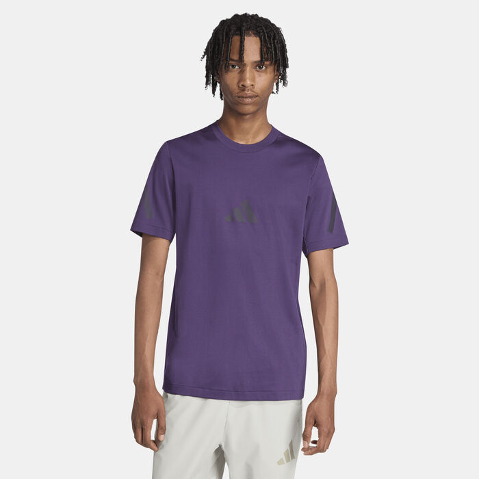 adidas Men's Z.N.E. T-Shirt Purple image number 0