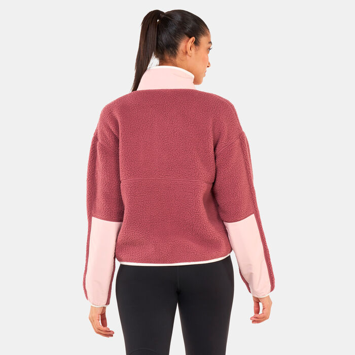 The North Face Women's Cragmont Fleece Jacket White The North Face Women's Cragmont Fleece Jacket White image number 1