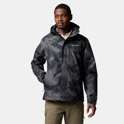 Columbia Men's Hikebound II Printed Hiking Jacket Black Columbia Men's Hikebound II Printed Hiking Jacket Black