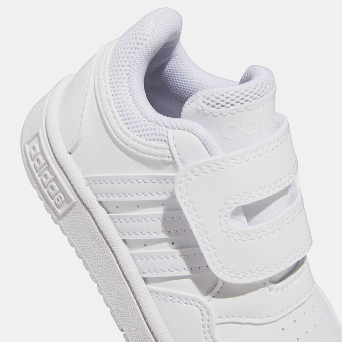 adidas Kids' Hoops Shoe White adidas Kids' Hoops Shoe White image number 4