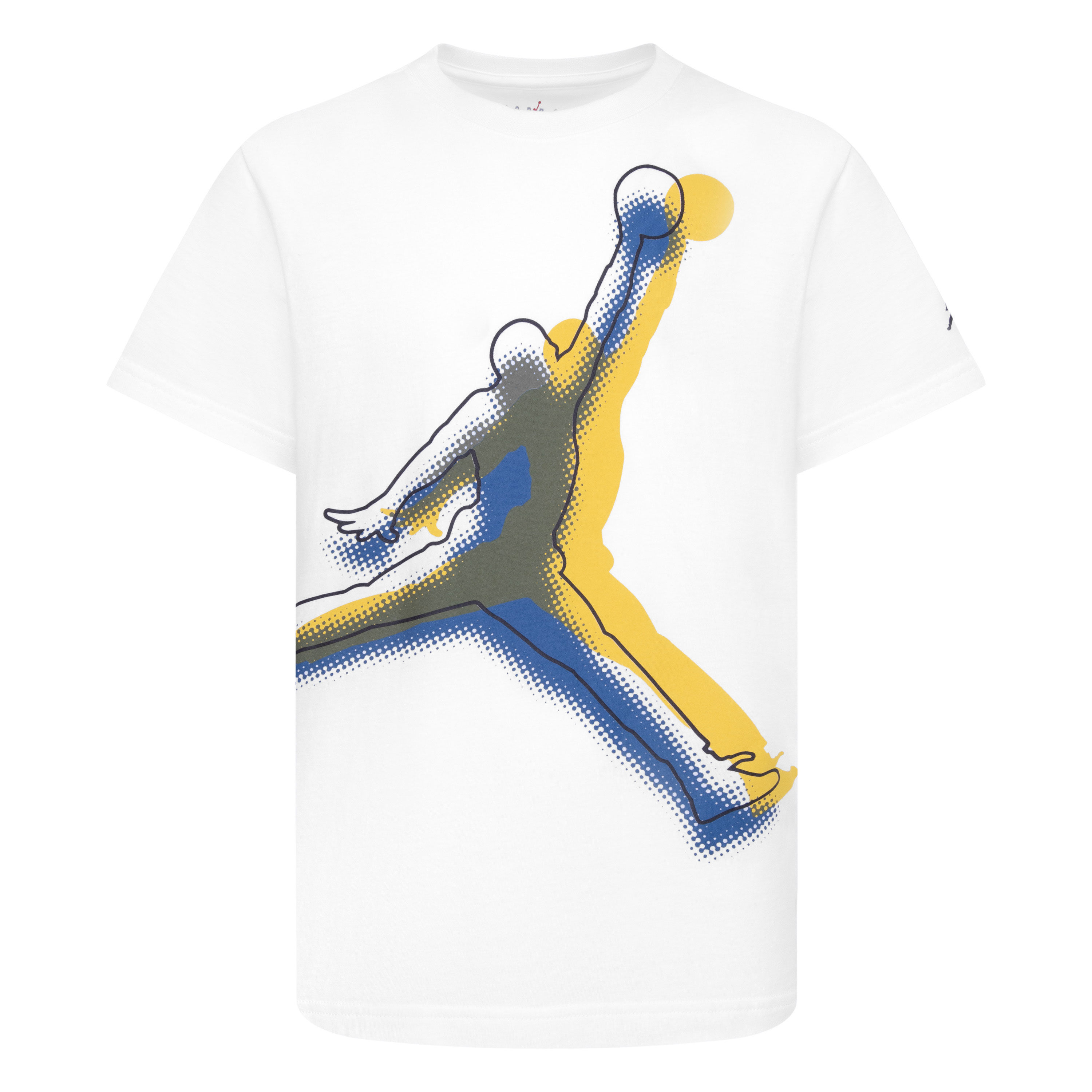 Shop Nike Kids' Jumpman Haze Out T-Shirt White Online in KSA