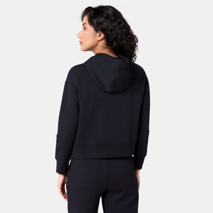 Sun and Sand Sports Women's Boxy Hoodie Black Sun and Sand Sports Women's Boxy Hoodie Black image number 1