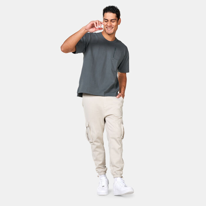 Sun and Sand Sports Men's Hybrid T-Shirt Grey Sun and Sand Sports Men's Hybrid T-Shirt Grey image number 2