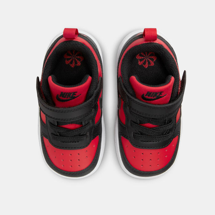 Nike Kids' Court Borough Low Recraft Shoes (Baby and Toddler) Red image number 2