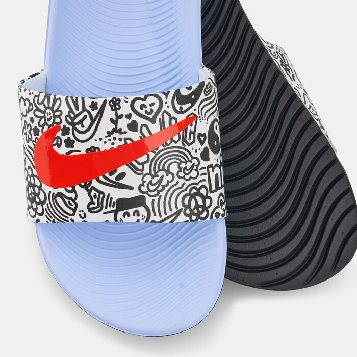 Nike Kids' Kawa SE Slides (Older Kids) Black Nike Kids' Kawa SE Slides (Older Kids) Black image number 2