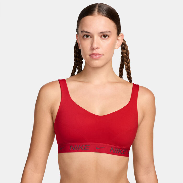 Nike Women's Indy High-Support Training Sports Bra Red Nike Women's Indy High-Support Training Sports Bra Red image number 0