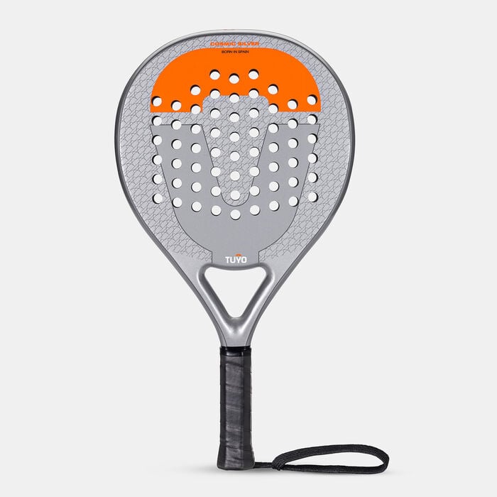 TUYO Cosmic Silver Padel Racket Silver TUYO Cosmic Silver Padel Racket Silver image number 0