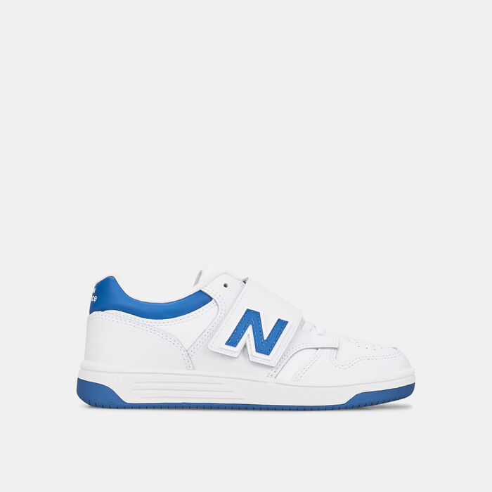New Balance Kids' BB480 Velcro Shoes White image number 0