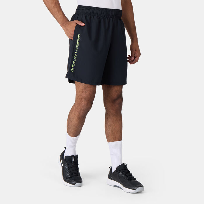 Under Armour Men's Tech Woven Wordmark Training Shorts Black Under Armour Men's Tech Woven Wordmark Training Shorts Black image number 0
