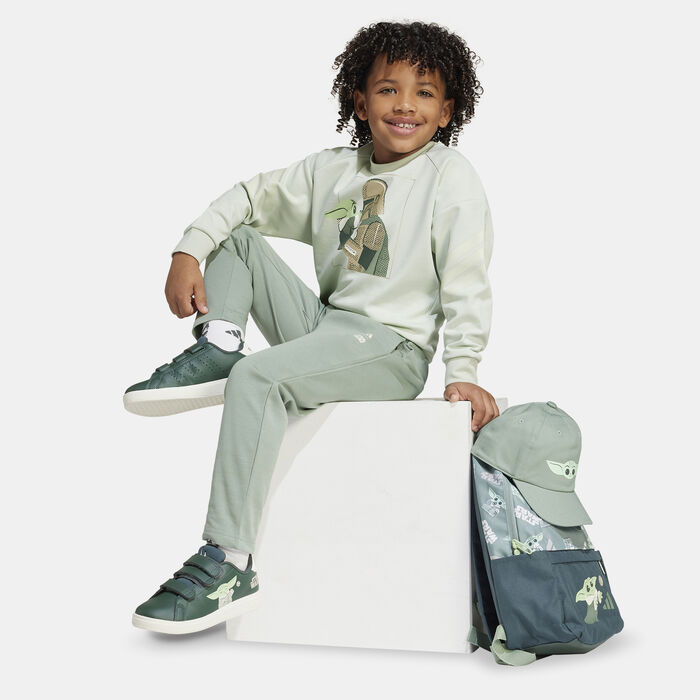 adidas Kids' Star Wars The Mandalorian Set Green adidas Kids' Star Wars The Mandalorian Set Green image number 2