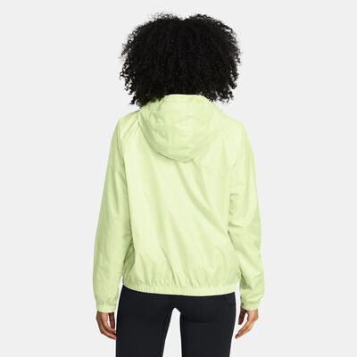 Under Armour Women's Rival Windbreaker Jacket Green