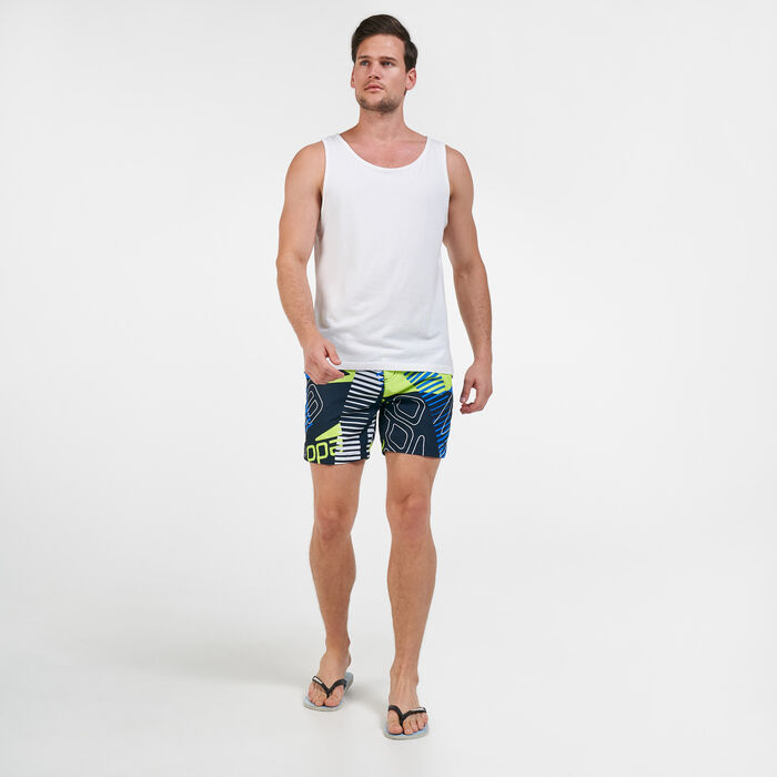 Men's Vintage Paradise 16-inch Swimming Shorts Men's Vintage Paradise 16-inch Swimming Shorts image number 2