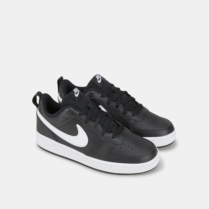Nike Kids' Court Borough Low 2 Shoe (Older Kids) Black image number 1