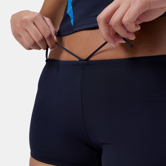 Speedo Women’s HyperBoom Splice One-Piece Swimsuit Blue image number 4