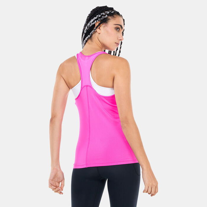 Under Armour Women's HeatGear® Armour Racer Training Tank Top Pink image number 1