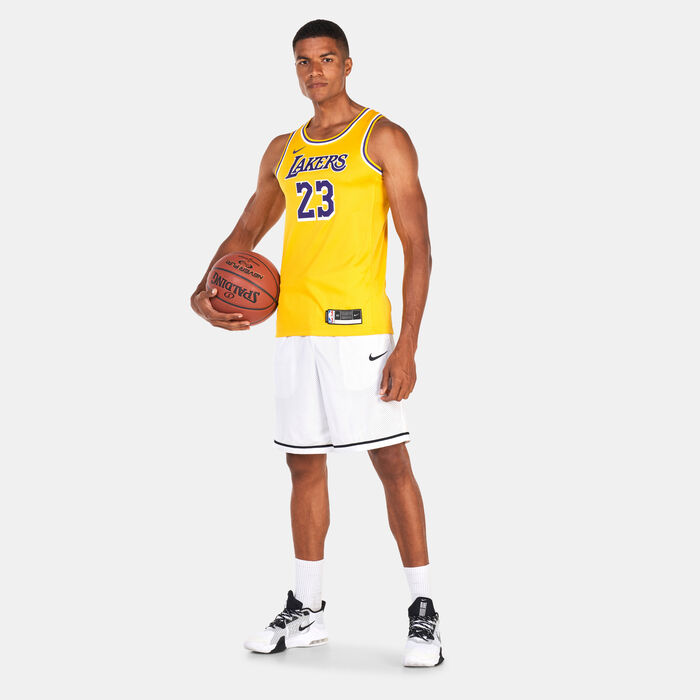 Nike Men's NBA Los Angeles Lakers LeBron James Icon Edition Swingman Jersey Nike Men's NBA Los Angeles Lakers LeBron James Icon Edition Swingman Jersey image number 5