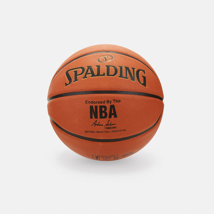 Spalding Logoman Soft Grip Outdoor Basketball Orange Spalding Logoman Soft Grip Outdoor Basketball Orange image number 1