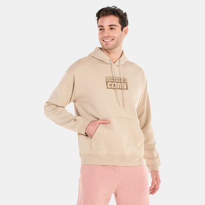 Converse Men's ​CONS Fleece Pullover Hoodie Beige