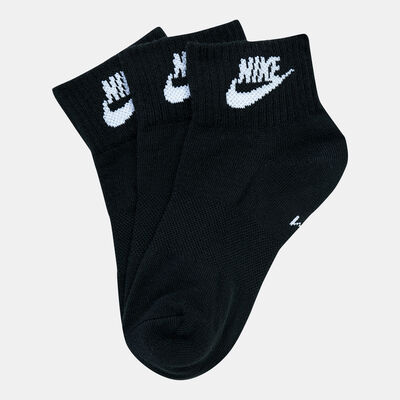 Nike Everyday Essential Ankle Socks (3 Pairs) Black