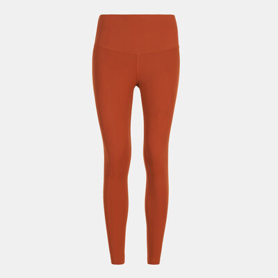 Nike Women's Yoga High-Waisted 7/8 Leggings Orange