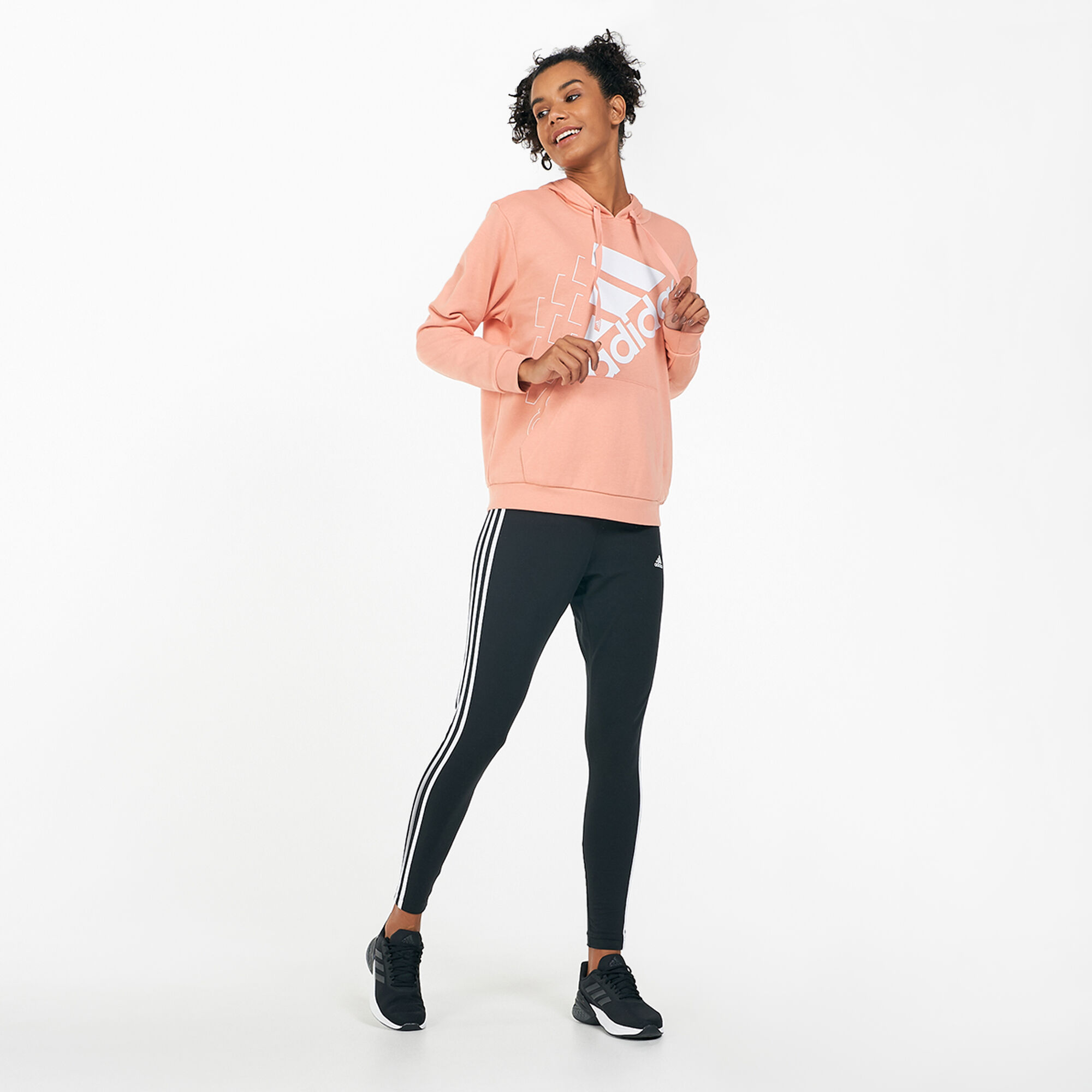 Womens adidas clearance leggings and hoodie