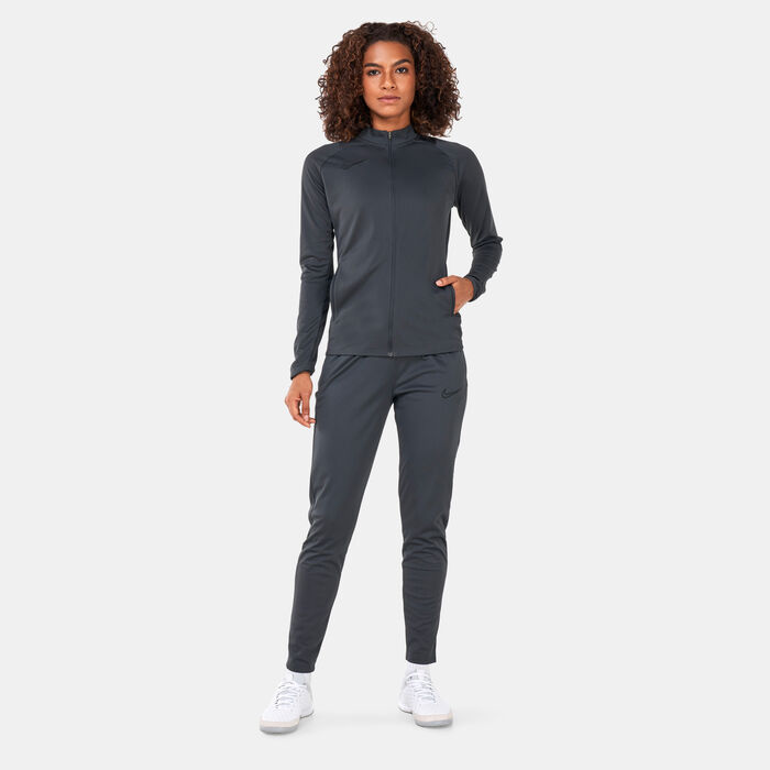 Nike Women's Dri-FIT Academy Knit Football Tracksuit Grey image number 0