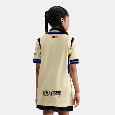 Nike Kids' FC Barcelona 25/26 Away Replica Football Jersey yellow Nike Kids' FC Barcelona 25/26 Away Replica Football Jersey yellow