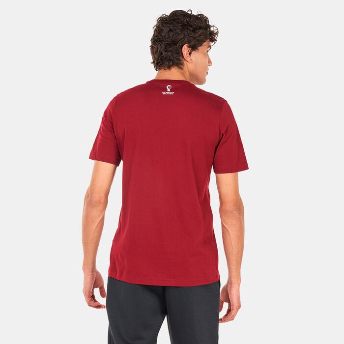 adidas Men's FIFA World Cup 2022™ Qatar T-Shirt Red adidas Men's FIFA World Cup 2022™ Qatar T-Shirt Red image number 1